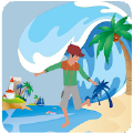 海浪逃生(Beach games)