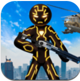 科幻火柴人绳索英雄破解版