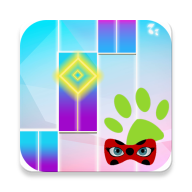 钢琴瓢虫黑色4(Lady Bug Piano Tiles)