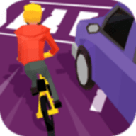 疯狂的自行车骑士