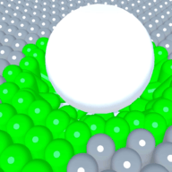 滚球染色（RollAndPaint）