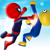 spider stickman fighter superhero（火柴人战士蜘蛛英雄）