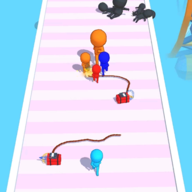 draw fuse（画导火线跑）