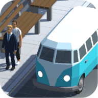 bus tycoon simulator idle game（公交车大亨）