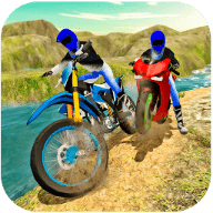 越野摩托车车手