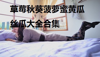 草莓秋葵菠萝蜜黄瓜丝瓜大全合集