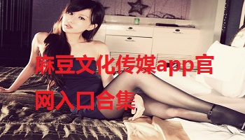 麻豆文化传媒app官网入口合集