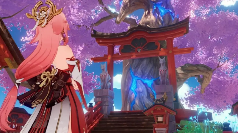 原神八重神子触摸 <a href=