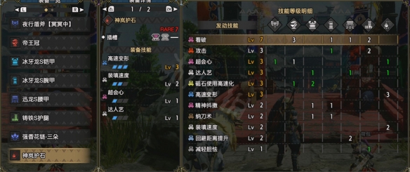 怪物猎人崛起2.0盾斧是怎么配装的-2.0盾斧电锯流配装推荐一览