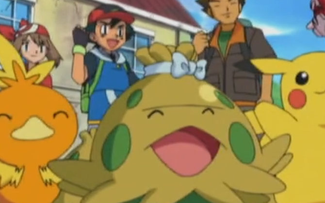 《宝可梦》出现在城市里的奇怪蘑蘑菇，小胜与精灵的首次交心！