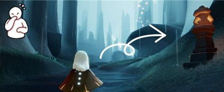 光遇傻笑童子军先祖位置