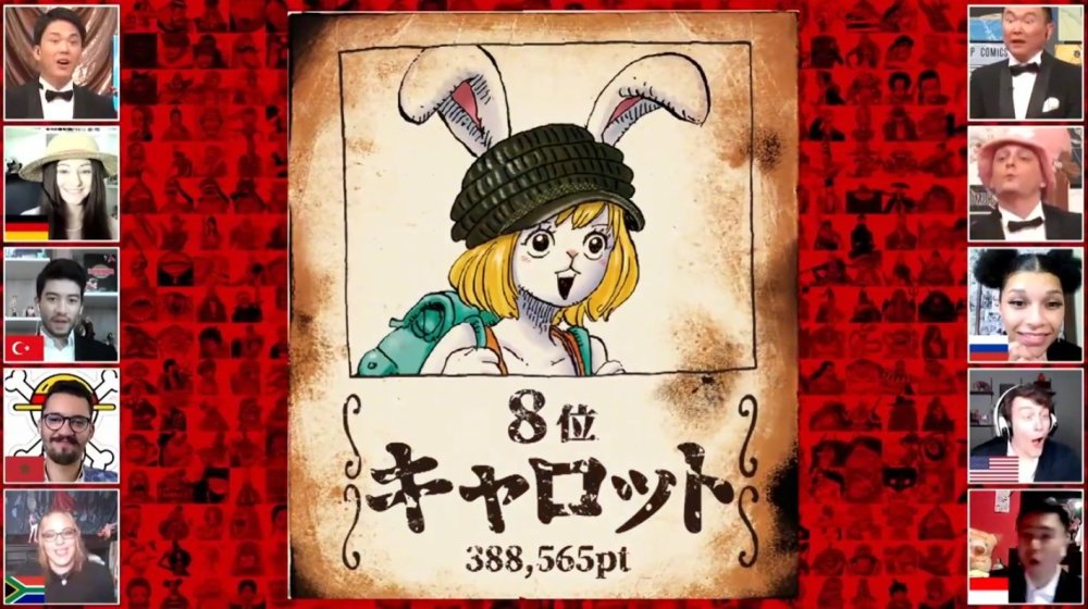 海贼王人气投票出炉，尾田暗示有人“刷票”，直指罗宾和加洛特