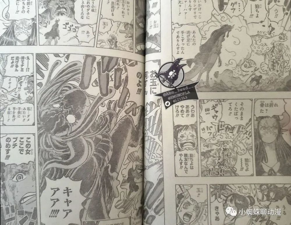 （情报漫画）海贼王1012话《心痒》