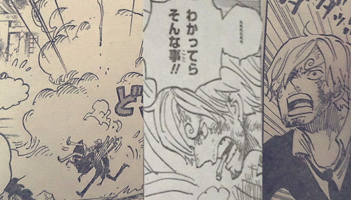 海贼王1012：山治证实索隆实力超3灾，两人将联手对决KING和奎因