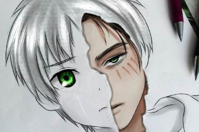 动漫人物变身前后对比，这个五条我爱了，鸣人却有点伤感