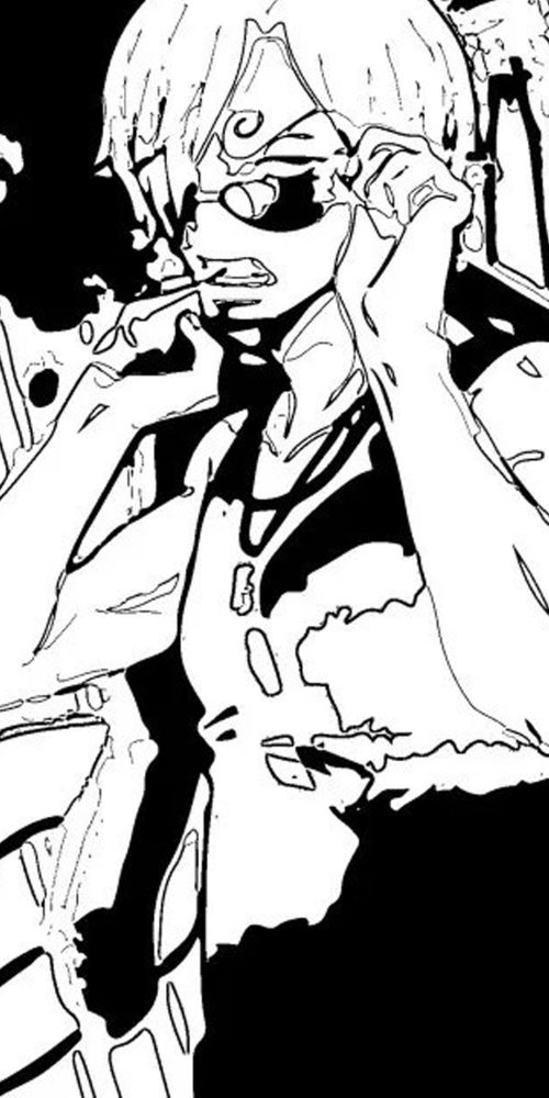 动漫壁纸：海贼王革命军参谋长萨博手机壁纸，路飞，就拜托你们了