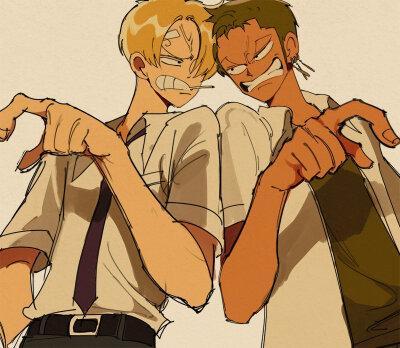 海贼王：索隆山治相处不好的原因，是因为他们对女人的态度不同？