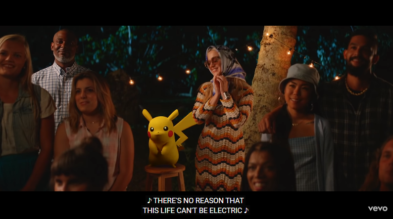 带着皮神玩穿越，水果姐宝可梦25周年新曲“Electric”发布