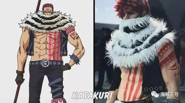 《海贼王》Cos，莫利亚真的太会玩儿了，龙是简易Cos吗？