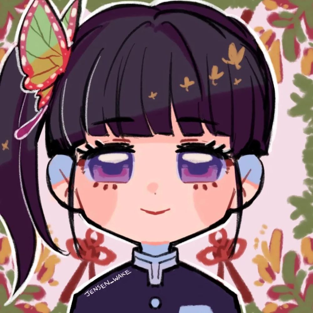 鬼灭之刃头像，太可爱了