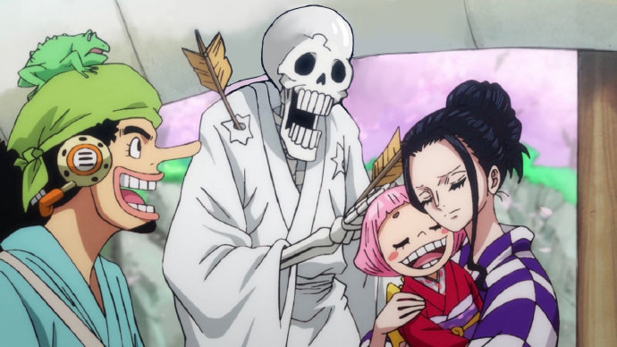 海贼王全员光头，索隆依旧帅气，罗宾娜美颜值崩塌