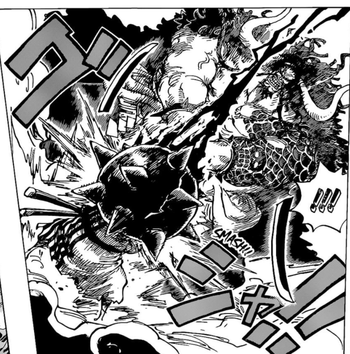 海贼王1014话：小菊被勘十郎捅死，凯多有意愿收编投降者。