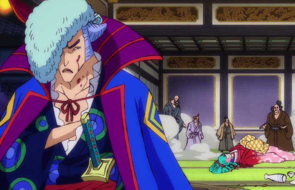 海贼王：狂死郎竟是赤鞘九侠之一，卧底20年，一为守护二为等待