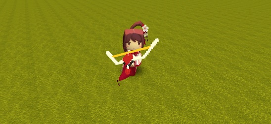 迷你世界模型道具微缩台制作长弓