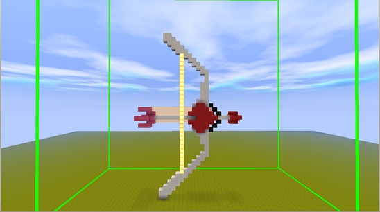 迷你世界模型道具微缩台制作长弓