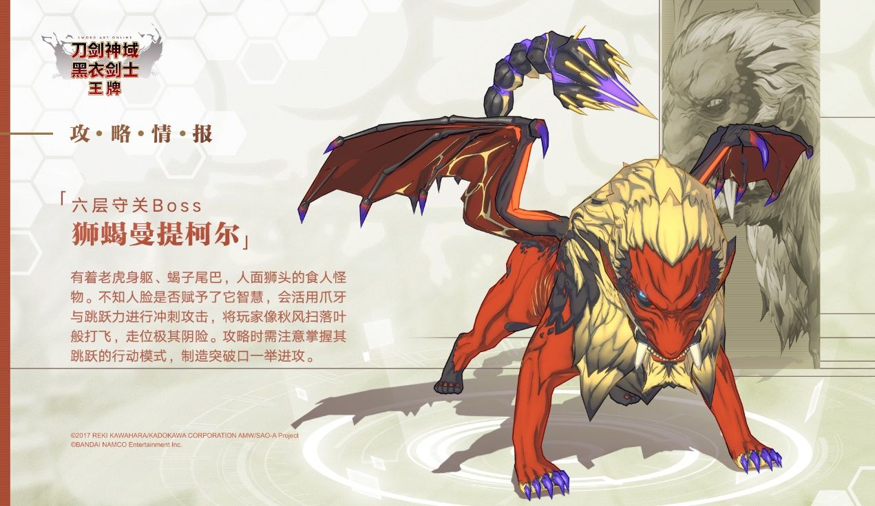 刀剑神域黑衣剑士中艾恩葛朗特前六层有哪些BOSS-boss攻略
