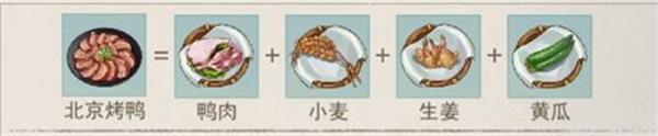 江湖悠悠北京烤鸭怎么制作-北京烤鸭制作材料一览