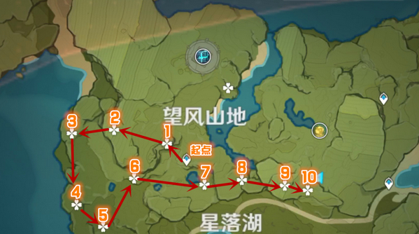 原神落落莓分布在哪-原神落落莓分布图