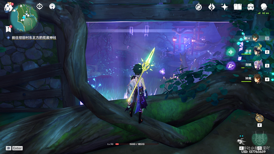 原神前往绀田村东北方的荒废神社任务攻略：荒废神社位置一览图片13