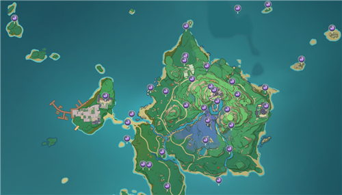 原神雷神瞳位置