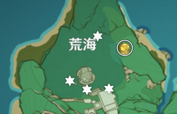 原神荒海五个机关