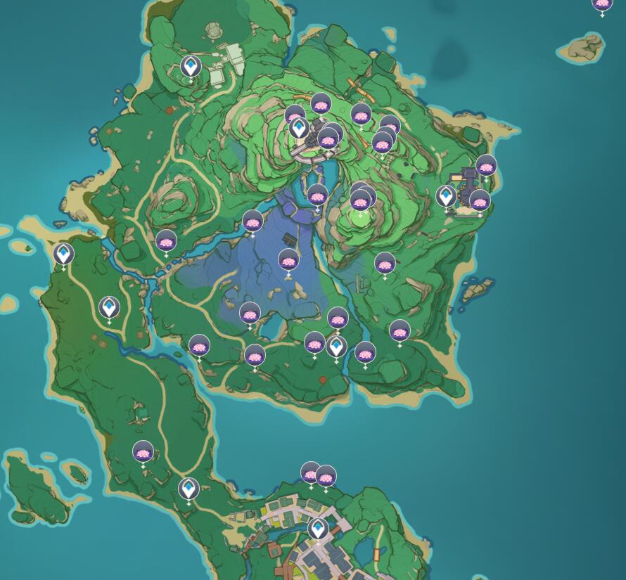 原神绯樱绣球位置大全