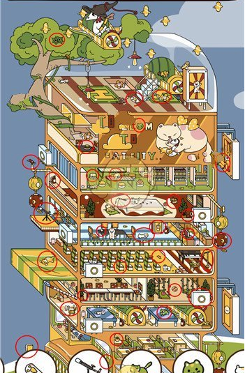 脑洞大侦探寻物咕噜巴士怎么玩-咕噜巴士寻物三星通关攻略