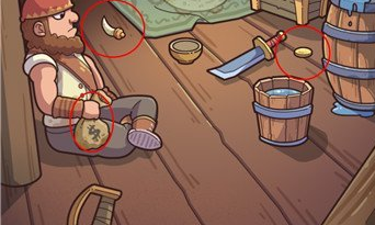 脑洞大侦探海盗船怎么玩-海盗船解谜三星通关攻略