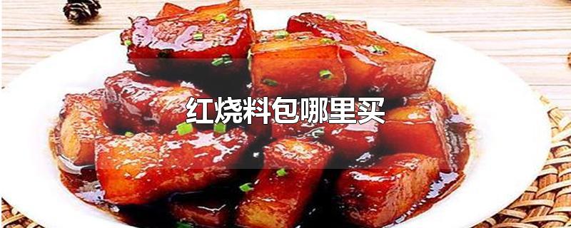 红烧料包哪里买-最新红烧料包哪里买整理解答