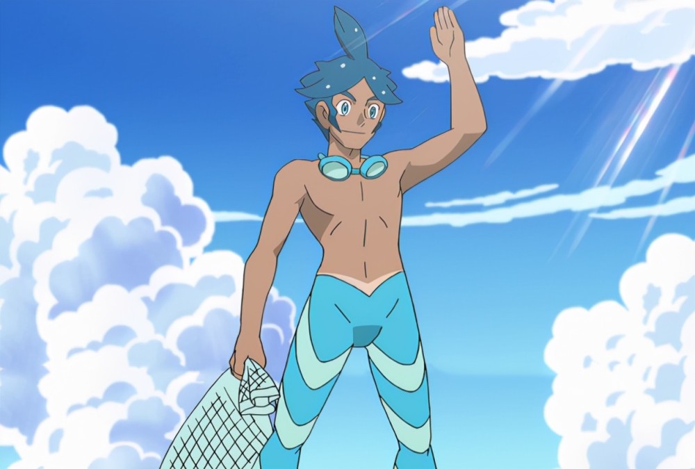 《宝可梦》比大海还要大海的男人，西子伊作为水系馆主的实力！