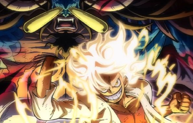 海贼王1046话：尼卡的太阳神模式下，路飞可以控制自然所有元素