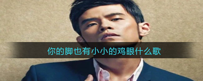 你的脚也有小小的鸡眼什么歌-你的脚也有小小的鸡眼歌词歌曲分享