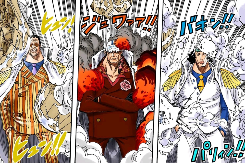 海贼王：单论大将和元帅的话，海军两年后的换人是增强还是减弱