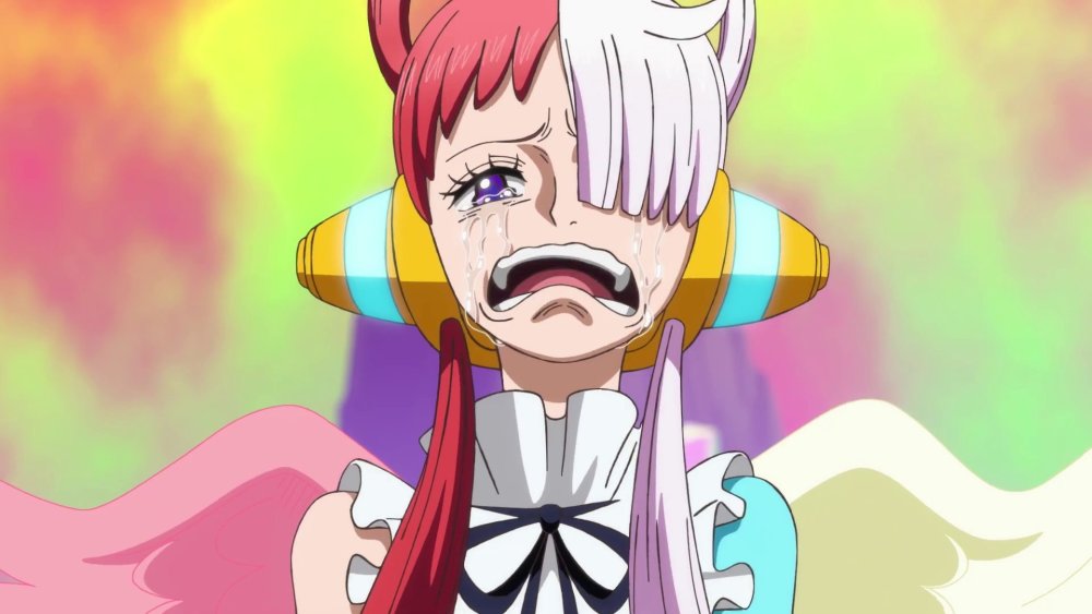 海贼王剧场版：四皇红发有女儿了？应该不是亲生，而是养女