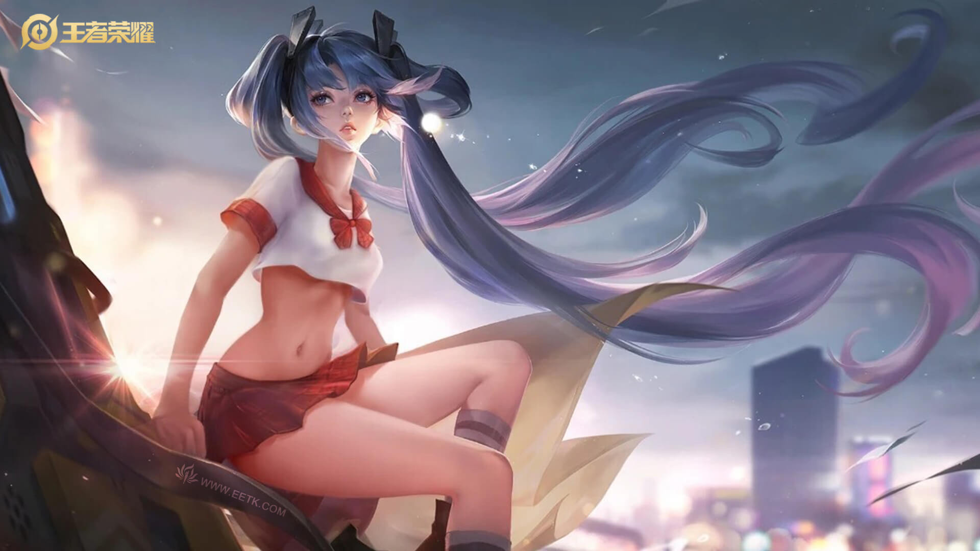 《王者荣耀》孙尚香时之恋人高清无水印去掉小内图