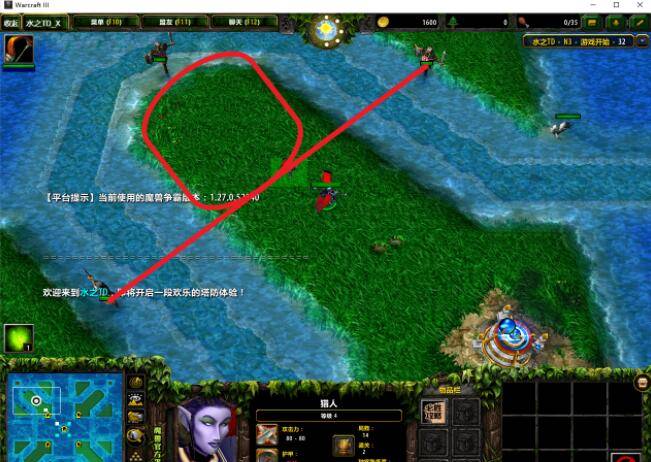 War3-冰封王座水之tdx怎么通关-水之TDX通关技巧