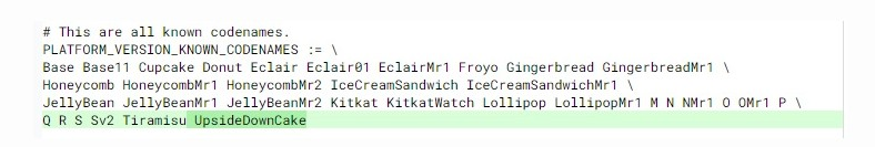 Android 14曝光代号为Upside Down Cake(翻转蛋糕) Android 14曝光代号为Upside Down Cake(翻转蛋糕)