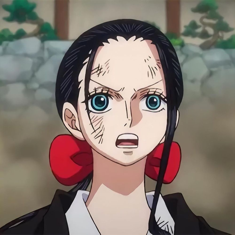 动漫头像：海贼王罗宾头像，越美丽的越危险