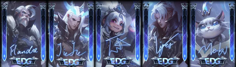 EDG冠军皮肤隐藏的细节你发现了吗？网友：想要厂长的真眼