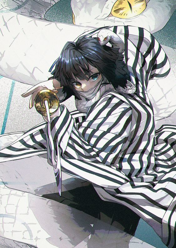 鬼灭之刃美图精选：伊黒小芭内